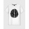  Tricou cuplu Brain